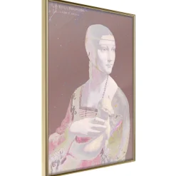 Poster 'Pastel Lady'
