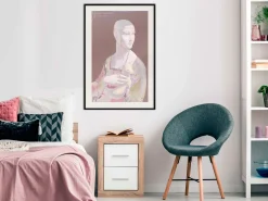 Poster 'Pastel Lady'