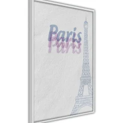 Poster 'Pastel Paris'