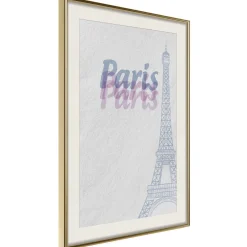 Poster 'Pastel Paris'
