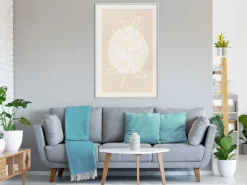 Poster 'Pastel Plant'