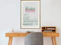 Poster 'Pastel Rome'