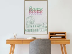 Poster 'Pastel Rome'