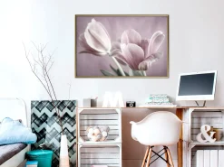 Poster 'Pastel Tulips I'