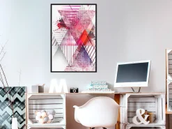 Poster 'Patchwork I'