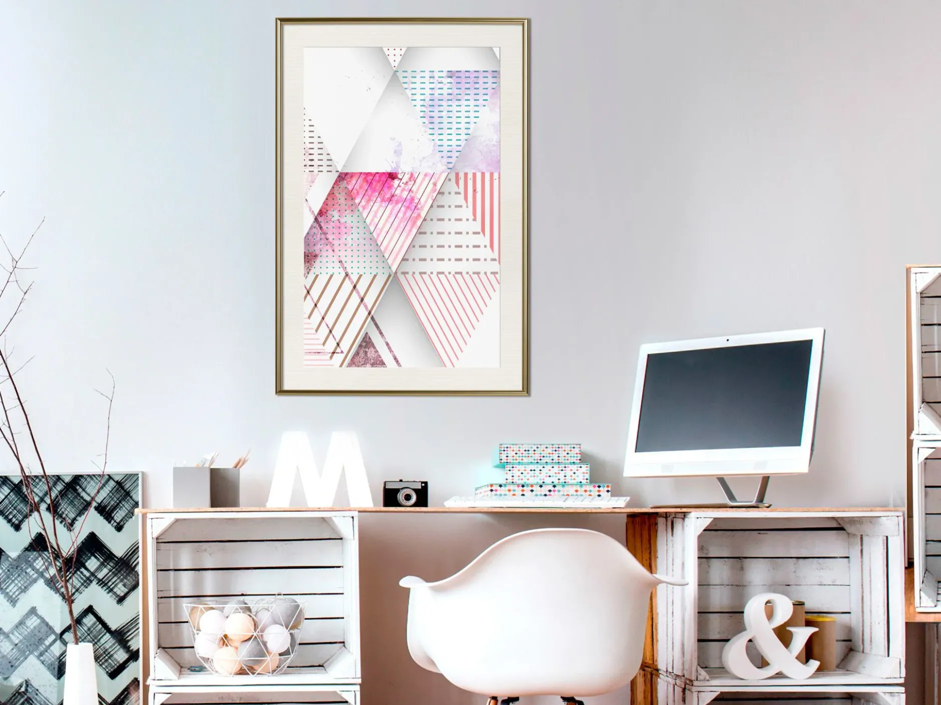 Poster 'Patchwork III'
