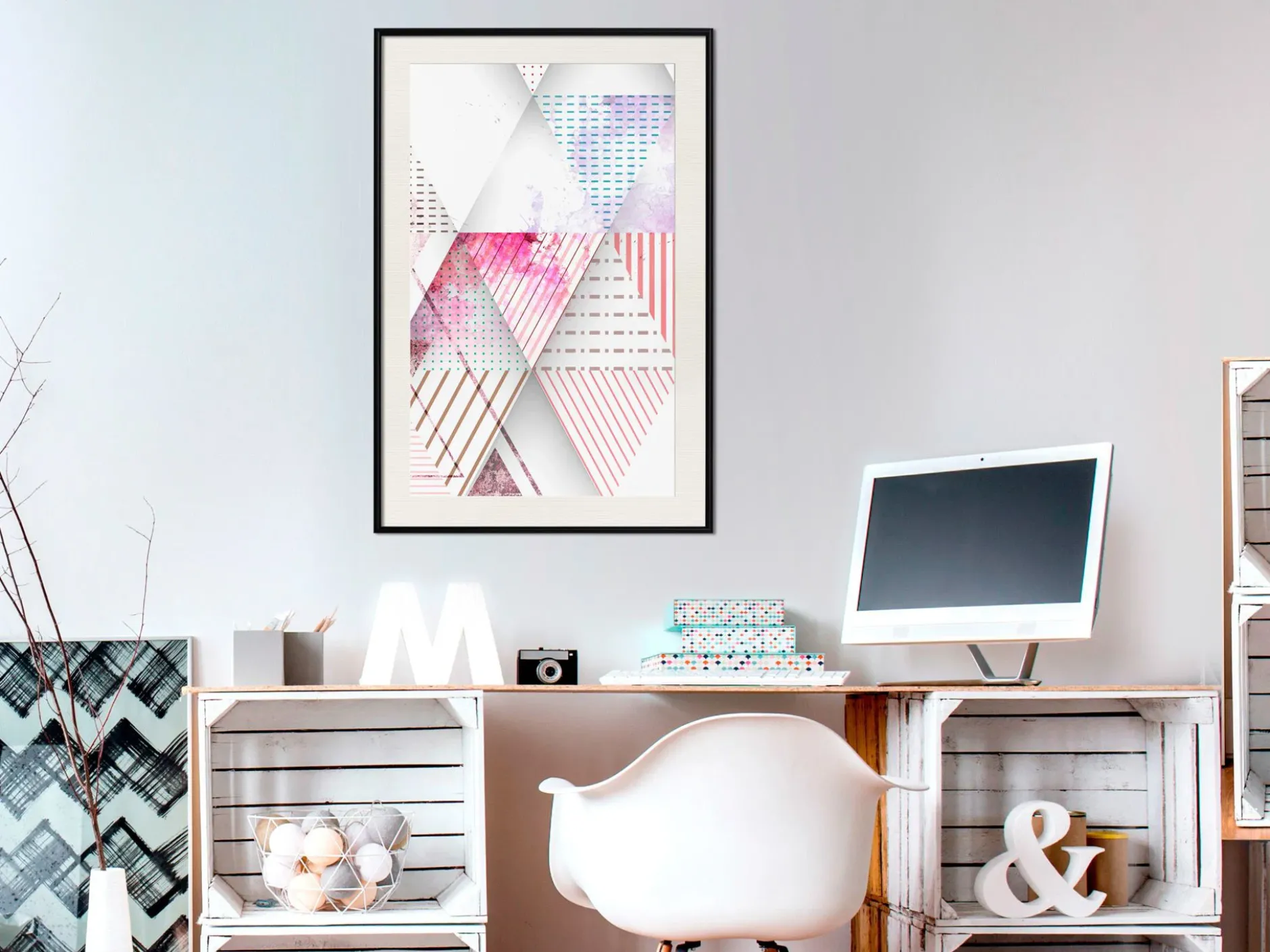 Poster 'Patchwork III'