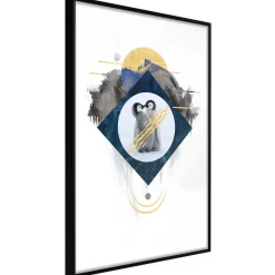 Poster 'Penguin Couple'
