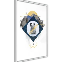 Poster 'Penguin Couple'