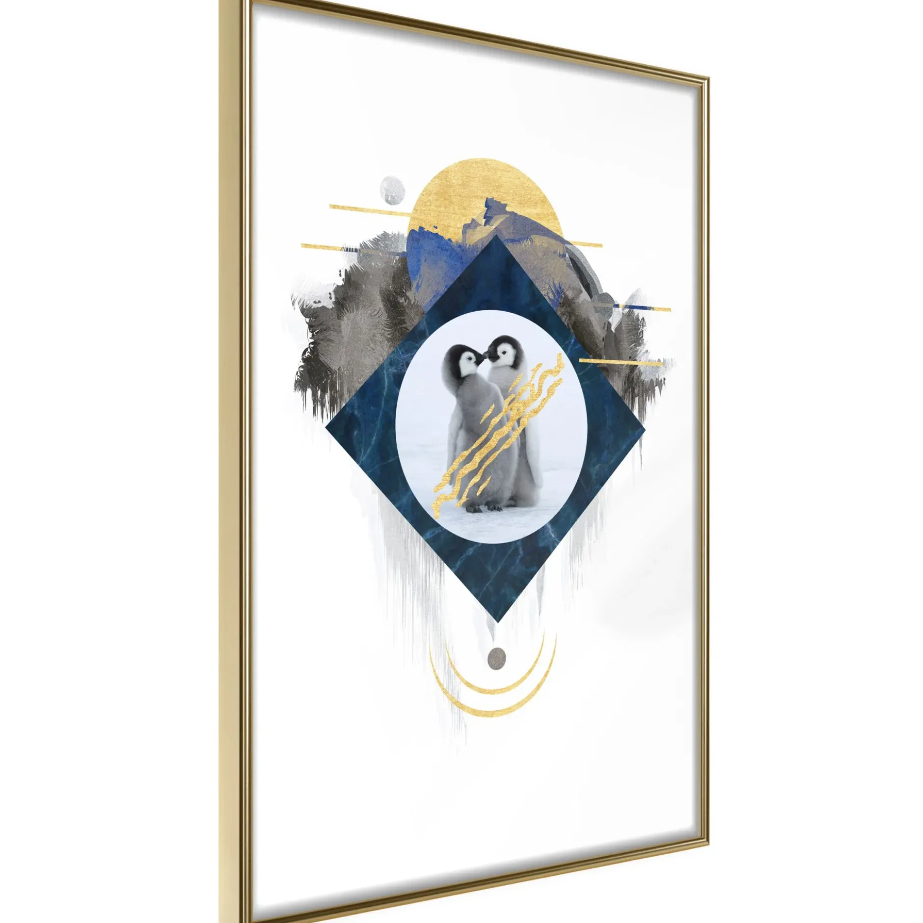 Poster 'Penguin Couple'