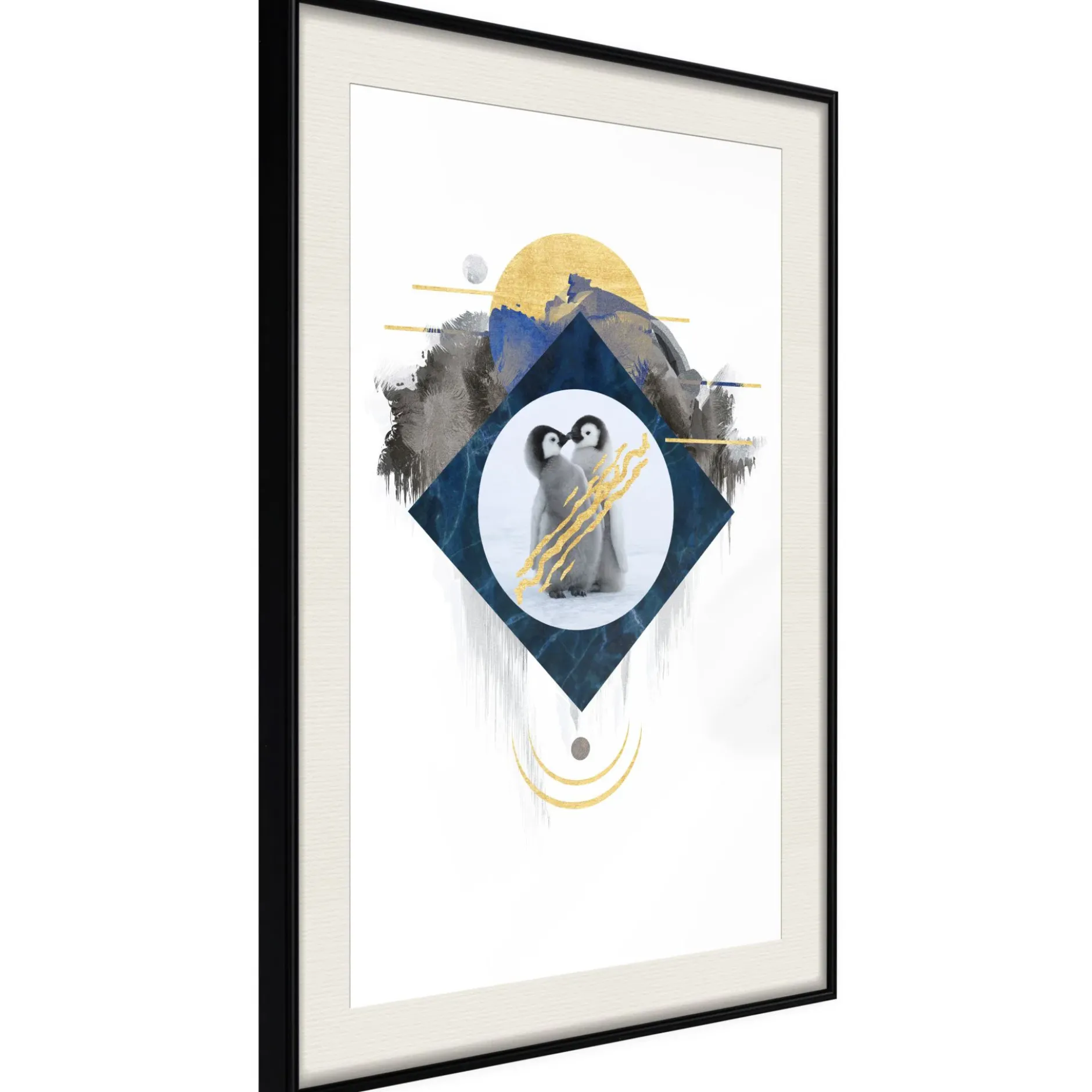 Poster 'Penguin Couple'