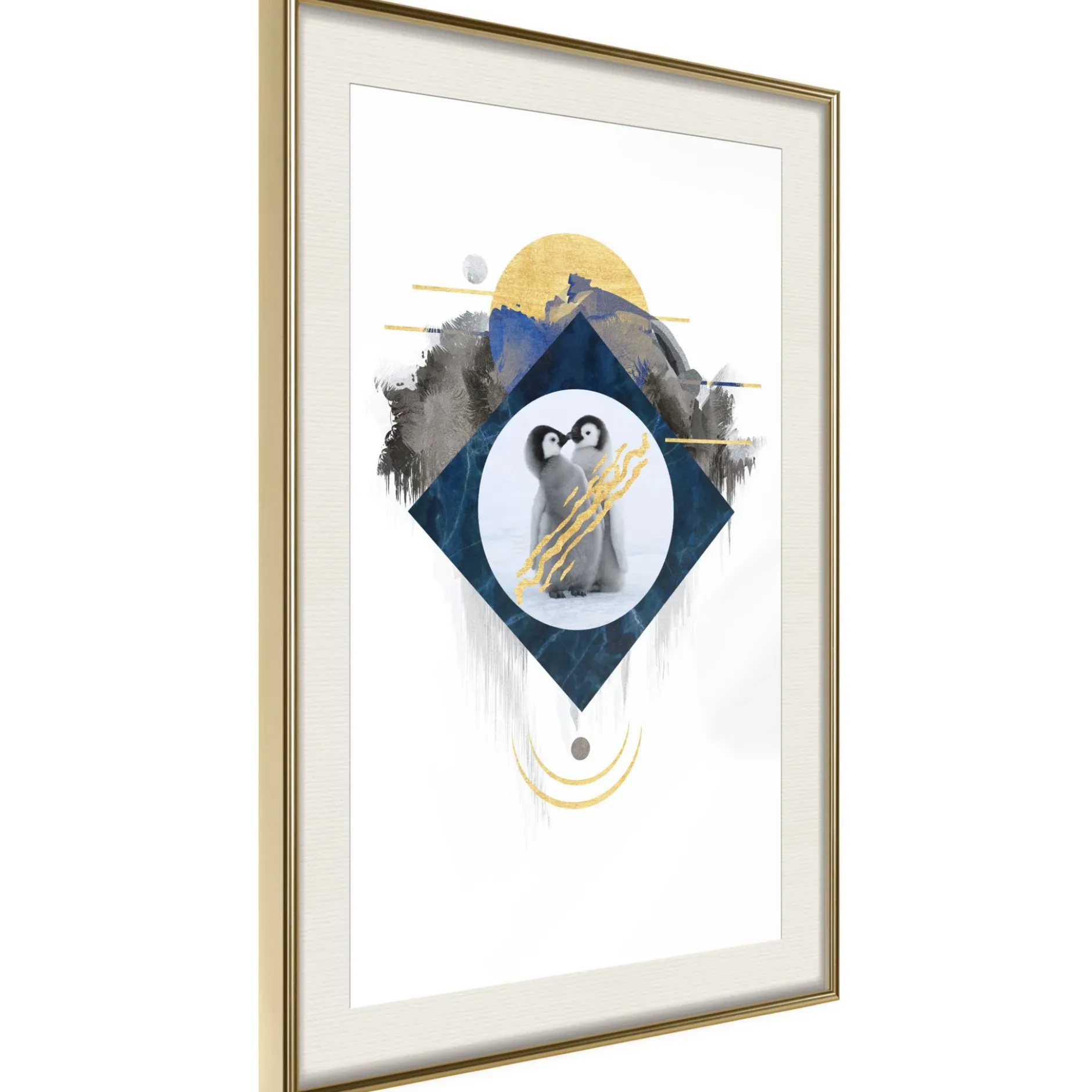 Poster 'Penguin Couple'