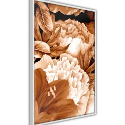 Poster 'Peonies in Sepia'
