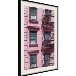 Poster 'Pink Facade'