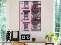 Poster 'Pink Facade'
