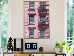 Poster 'Pink Facade'