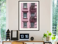 Poster 'Pink Facade'