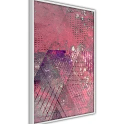 Poster 'Pink Patchwork III'