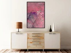 Poster 'Pink Patchwork III'