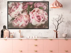 Poster 'Pink Peonies'
