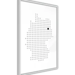 Poster 'Pixel Map of Germany'