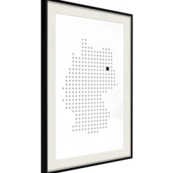 Poster 'Pixel Map of Germany'