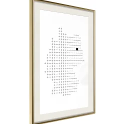 Poster 'Pixel Map of Germany'