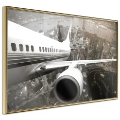Poster 'Plane Wing'