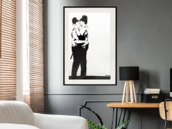 Poster 'Policemen Kissing'