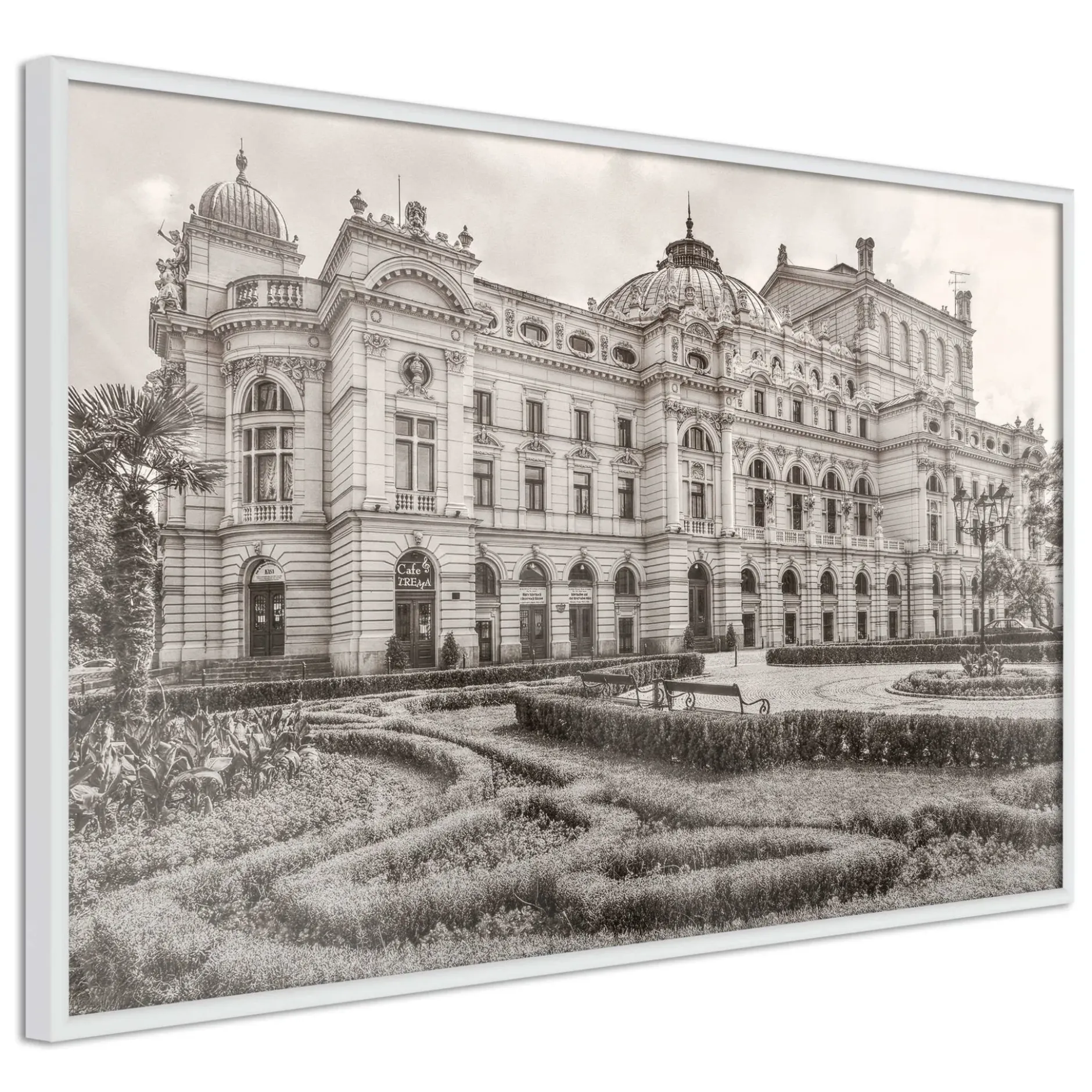 Poster 'Postcard from Cracow: Slowacki Theater'
