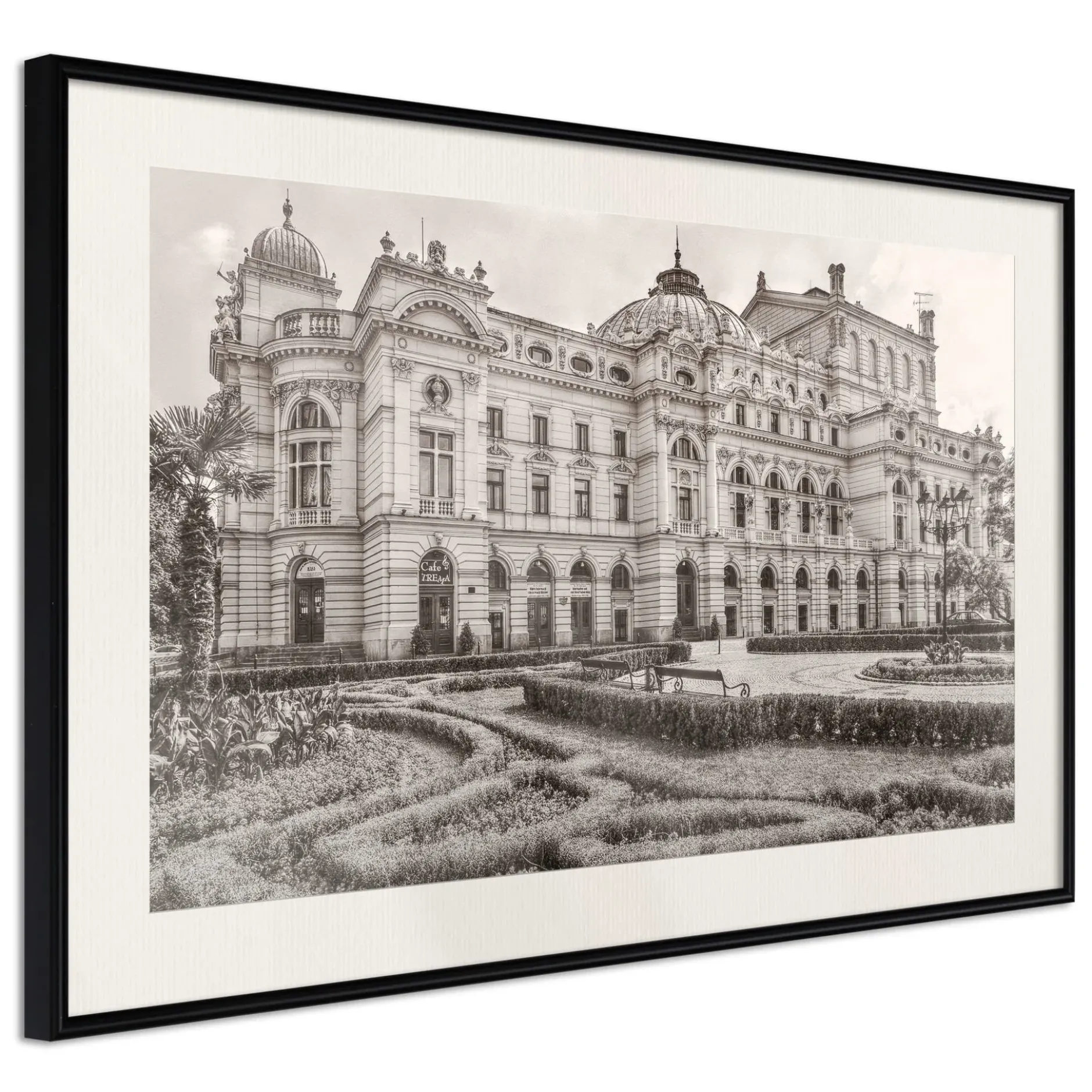Poster 'Postcard from Cracow: Slowacki Theater'