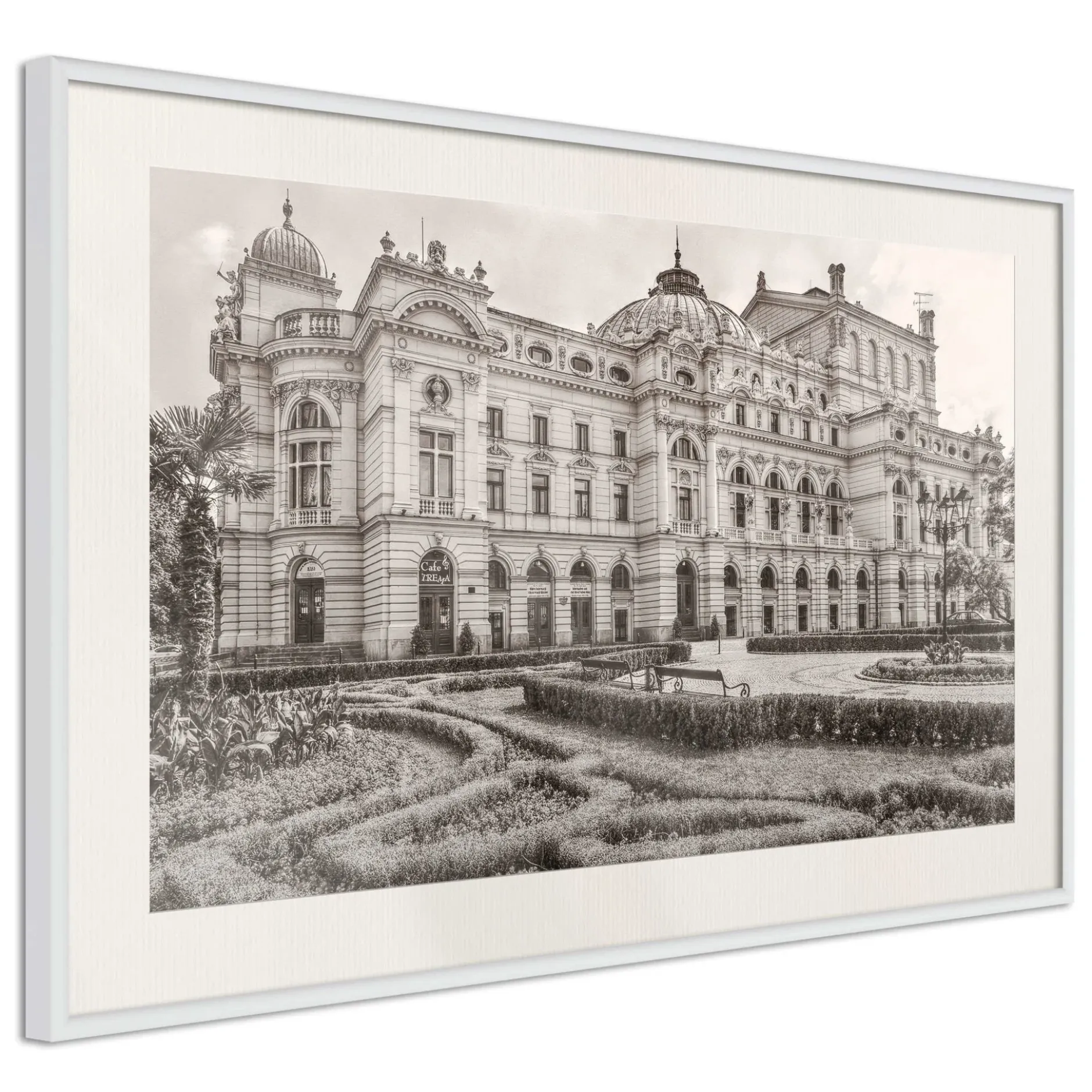 Poster 'Postcard from Cracow: Slowacki Theater'