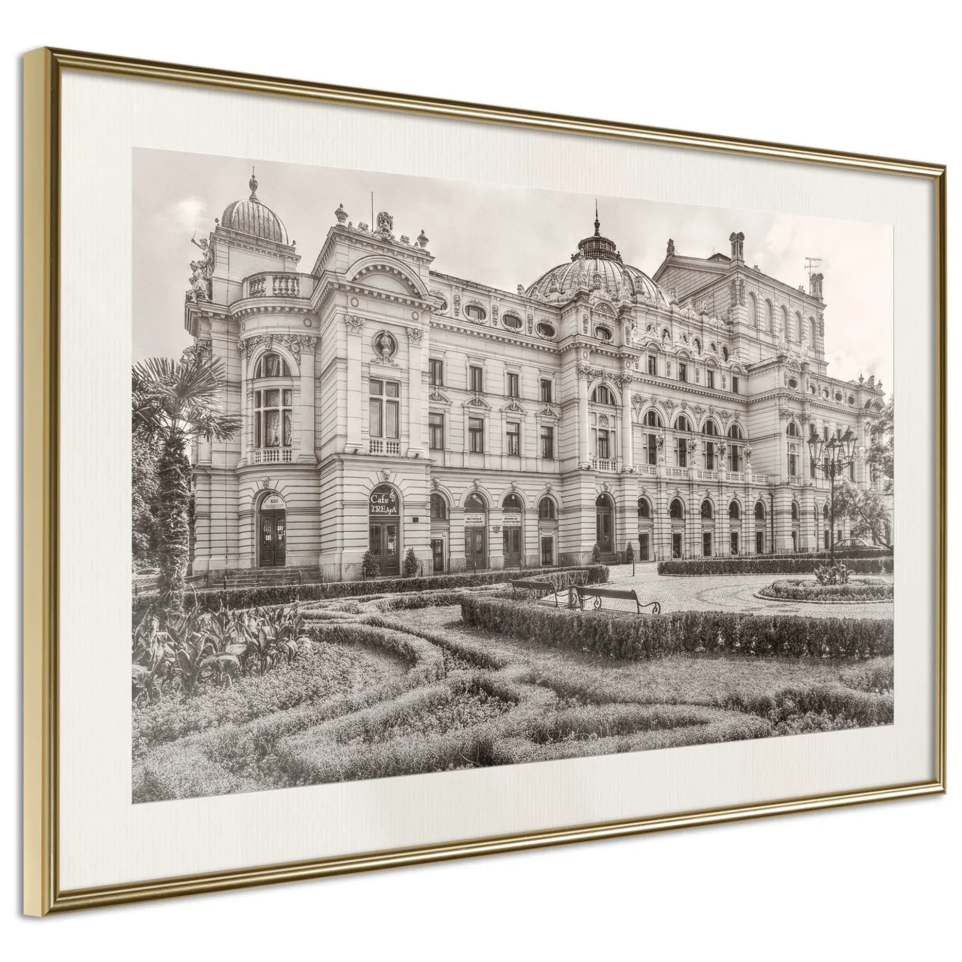 Poster 'Postcard from Cracow: Slowacki Theater'