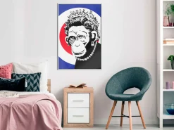 Poster 'Queen of Monkeys'