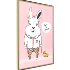 Poster 'Rabbit's Friend'