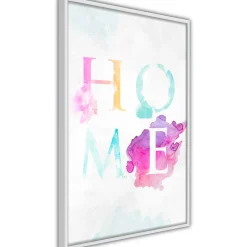 Poster 'Rainbow Home'