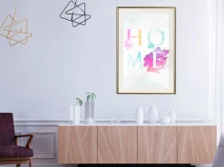 Poster 'Rainbow Home'