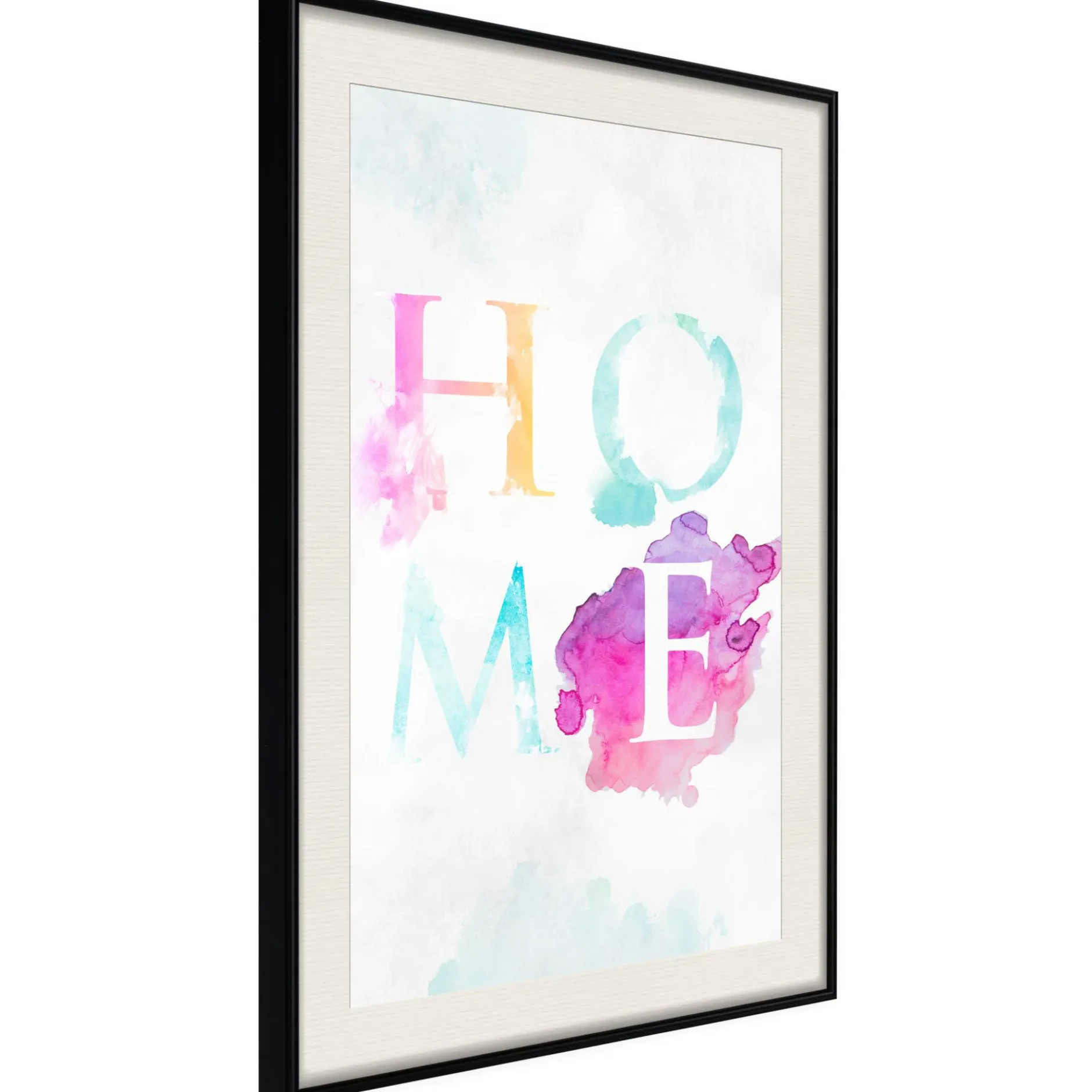 Poster 'Rainbow Home'