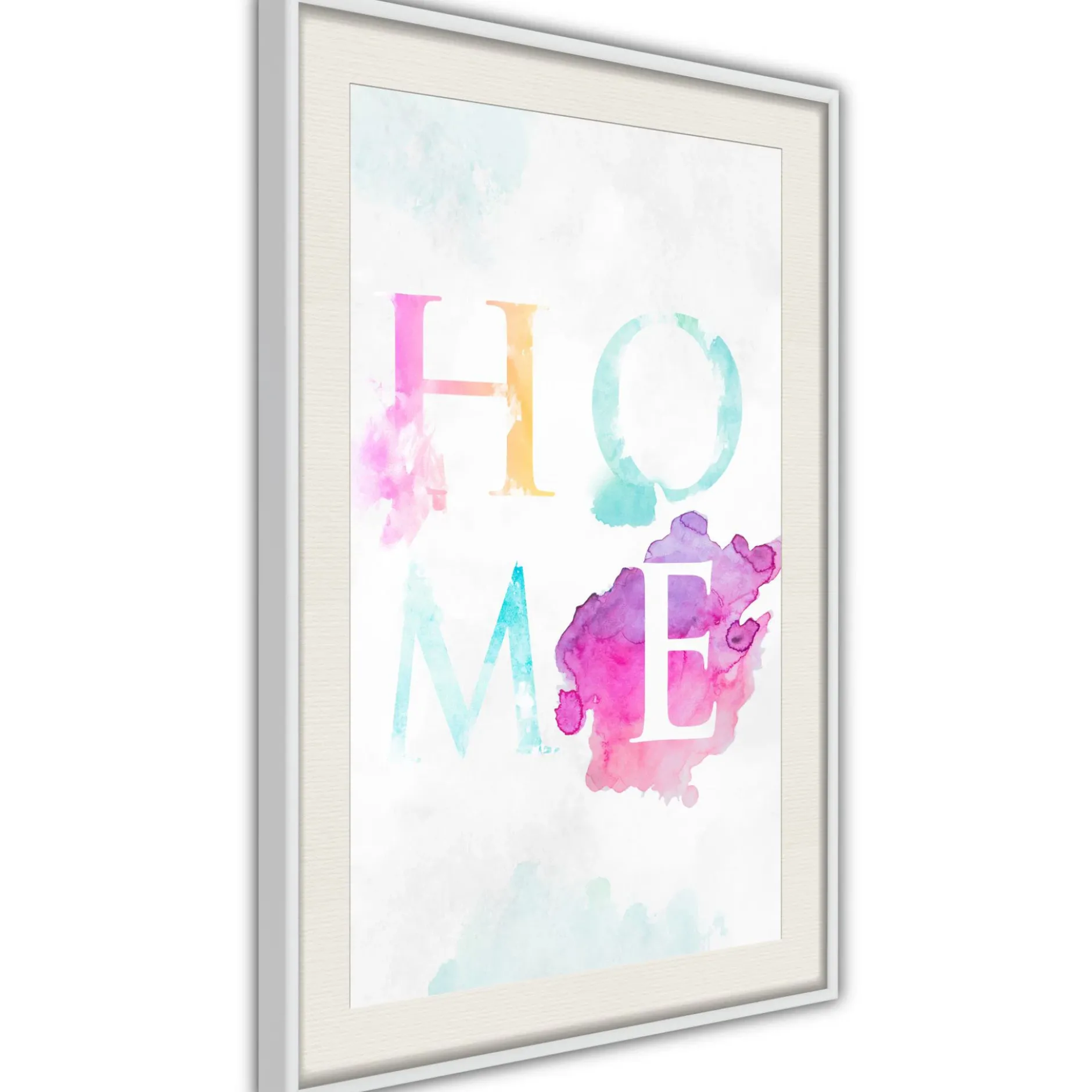 Poster 'Rainbow Home'
