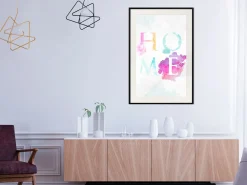 Poster 'Rainbow Home'