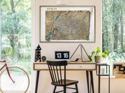 Poster 'Raised Relief Map: Berlin'