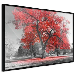 Poster 'Red Tree'
