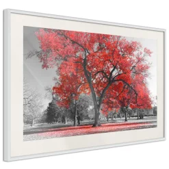 Poster 'Red Tree'