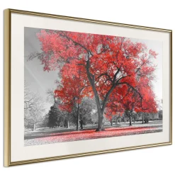 Poster 'Red Tree'