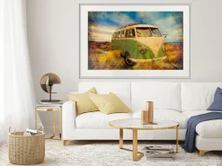 Poster 'Retro Bus'