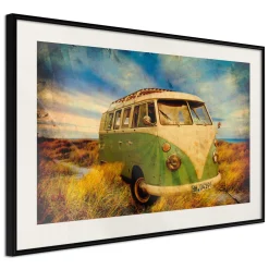 Poster 'Retro Bus'