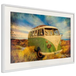 Poster 'Retro Bus'