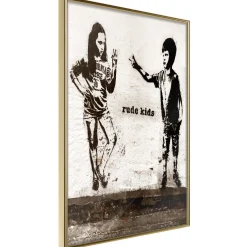 Poster 'Rude Kids'