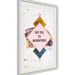 Poster 'Say Yes to Adventures'