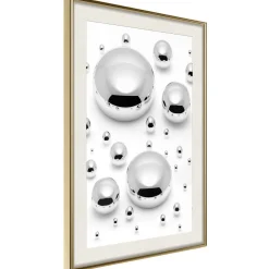Poster 'Silver Drops'